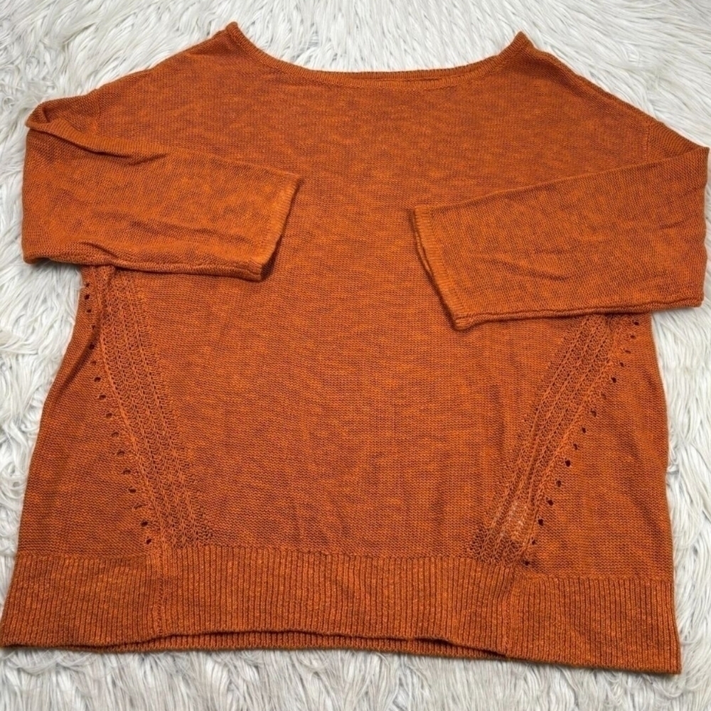 Anthropologie Orange Sweater Size Small‎ - Picture 8 of 8